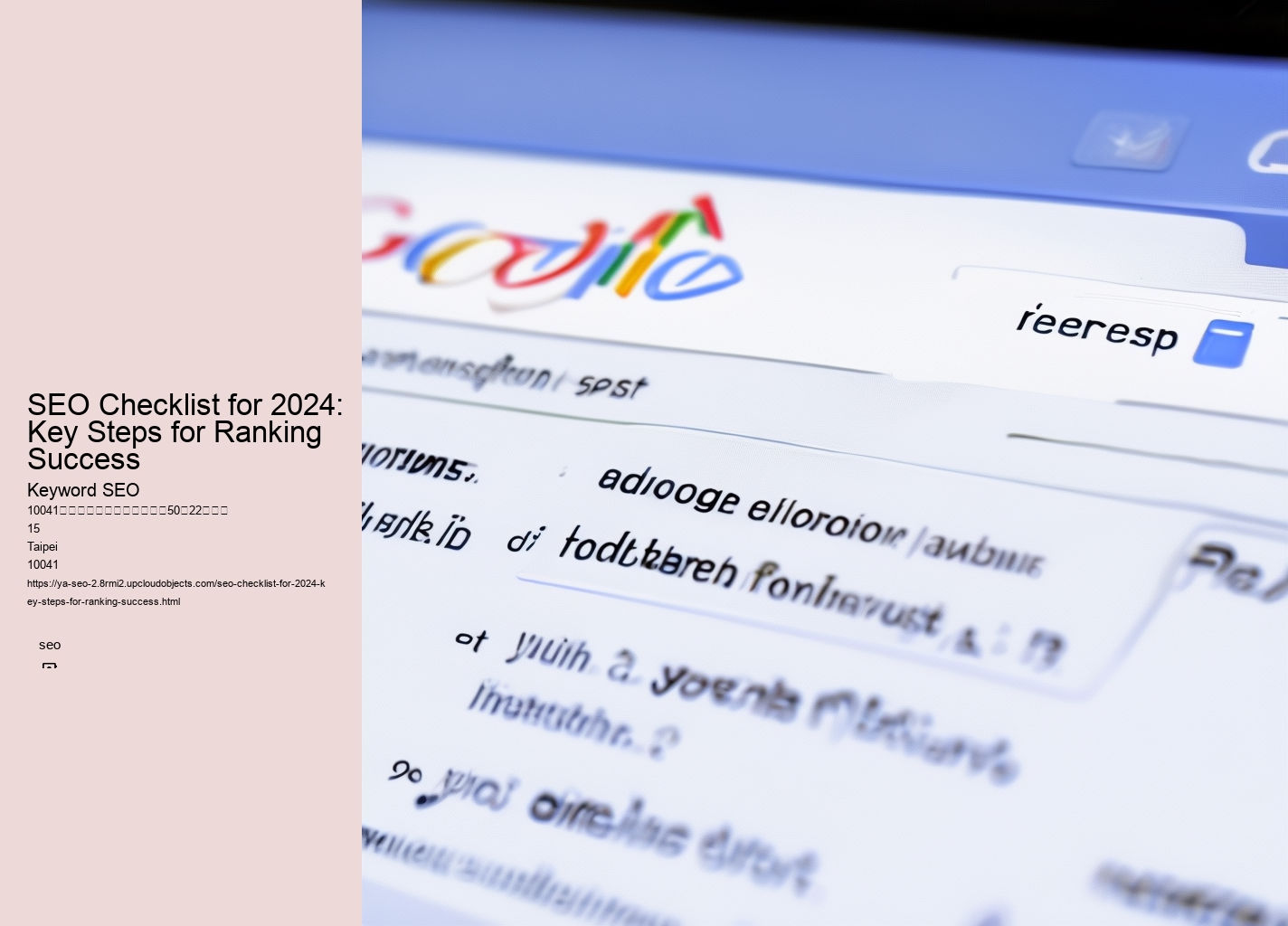 SEO Checklist for 2024: Key Steps for Ranking Success